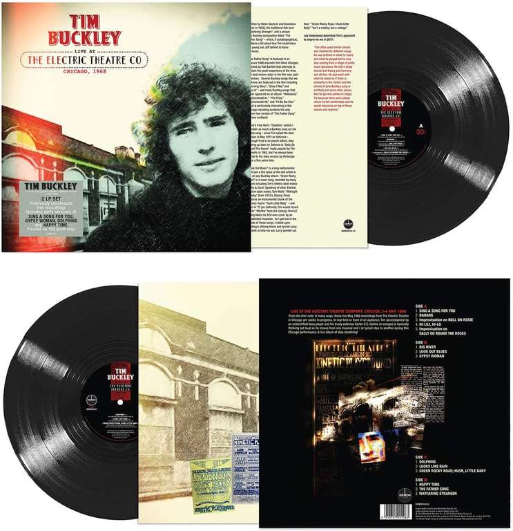 Tim Buckley - Live At The Electric Theatre Co, Chicago, 1968 Double Vinyl