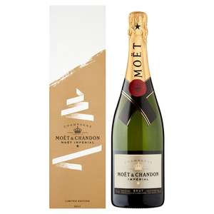 Moet & Chandon Champagne (75cl) £34 clubcard price at Tesco