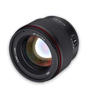 Samyang AF 75mm F1.8 for Fuji X - Lightweight & Compact Portrait Lens with LSTM-AF