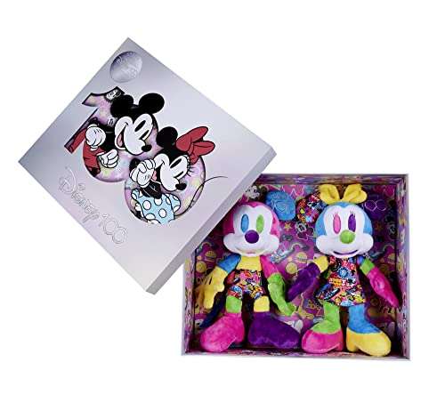 Disney D100 Celebration Pack Collectible Action Figures Minnie Mouse & Mickey  Mouse HPB33 - Best Buy