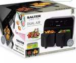 Salter EK4750BLK 7.4L Dual Air Fryer 2400w - 3 Year Warranty - £110 with click & collect (Limited Locations) @ Argos