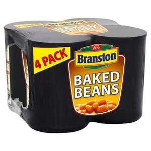 Branston Baked Beans in Tomato Sauce 4 x 410g - £1.75 @ Asda