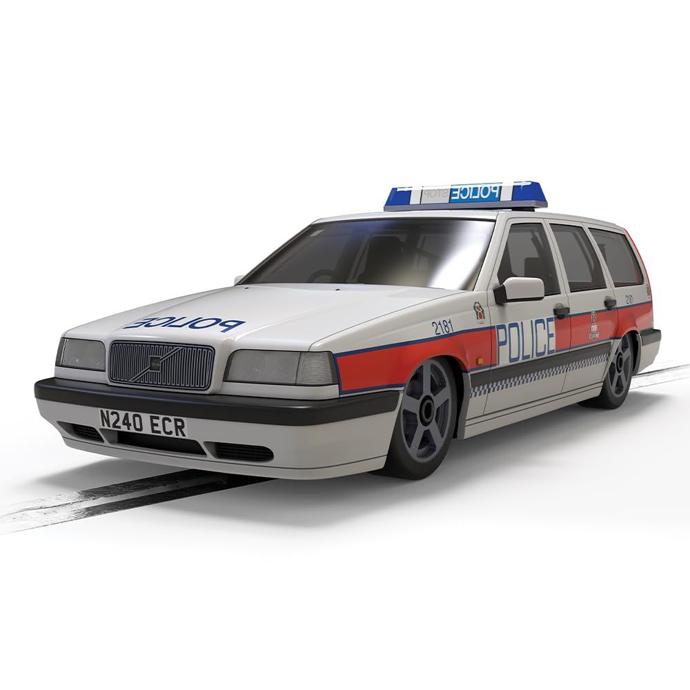Scalextric C4627 Volvo 850 Estate - Police Edition Car