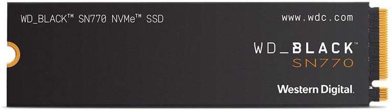 WD Black SN770 NVMe 1TB M.2 2280 SSD