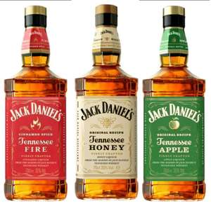 Jack Daniel's Tennessee Whiskey Honey / Fire Cinnamon & Apple 70cl Nectar Price