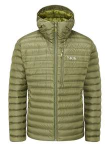 RAB Men’s Microlight Alpine Jacket in Green and a Beanie for £100 + £2.50 delivery @ Trekitt