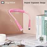 Glocusent Neck Reading Light, Book Light for Reading in Bed at Night, Rechargeable Neck Light 80+ hours - with voucher - glocusent FBA