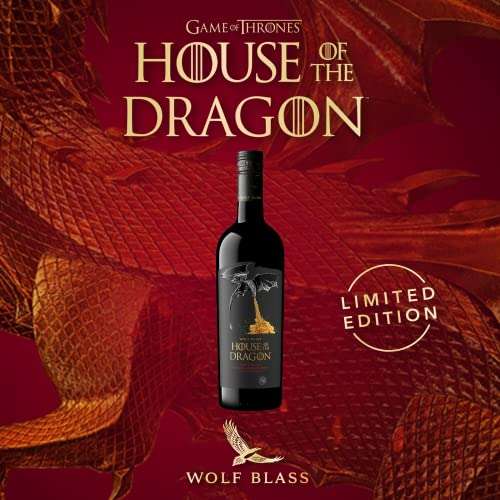 Wolf Blass House Of The Dragon Red Wine, 75cl £9.99 @ Amazon (Prime Exclusive Deal)