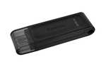 Kingston DataTraveler 70 - DT70/64GB USB-C Flash Drive Black - £3.29, 256GB - £12.97@ Amazon