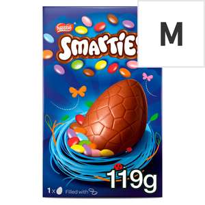 Easter reduced prices e.g. smarties egg (Union Street, Aberdeen)