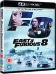 Fast & Furious 8 4K Blu Ray - Sold by D & B ENTERTAINMENT