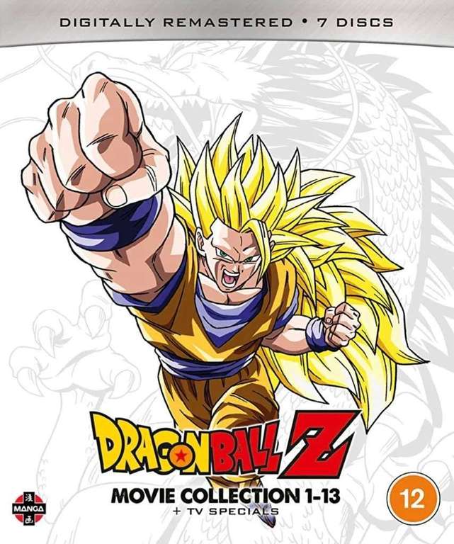 Dragon Ball Z Movie Collection 1-13 + TV Specials [Blu-ray] - £26.73 Delivered With Code @ Rarewaves