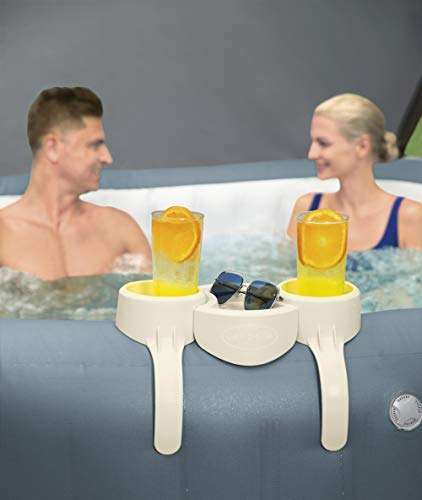 Lay-Z-Spa 60306 Hot Tub Drinks Holder and Snack Tray, Inflatable Spa Accessory - £5.99 @ Amazon