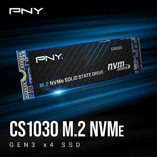 2TB - PNY CS1030 PCIe Gen 3 x4 NVMe SSD - 2100MB/s, 3D TLC - £78.55 Sold by Amazon US @ Amazon