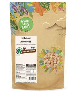 Wholefood Earth Nibbed Almonds 2kg - £8.99 / £8.09 Subscribe & Save @ Amazon