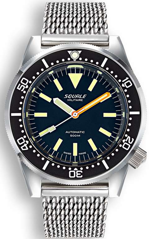 Squale Militaire 1521 dive watch £590 with code at Jura Watches