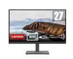 Lenovo L27q-35 27" QHD VA 350nits FreeSync 75Hz 4ms HDMI DP Speakers Monitor w.code sold by Laptop Outlet Ltd