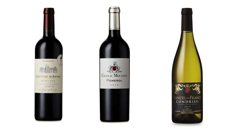 Pomerol, Margaux and Condrieu Wines - £9.99 instore @ Aldi