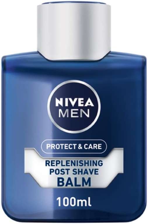 NIVEA Men Protect & Care Replenishing Post Shave Balm (100ml), Aftershave Balm for Men £2.70 S&S