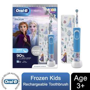 Oral-B Vitality Kids Disney Frozen Electric Toothbrush Giftset w/ Travel Case - Sold By Oral-B Store (UK Mainland)