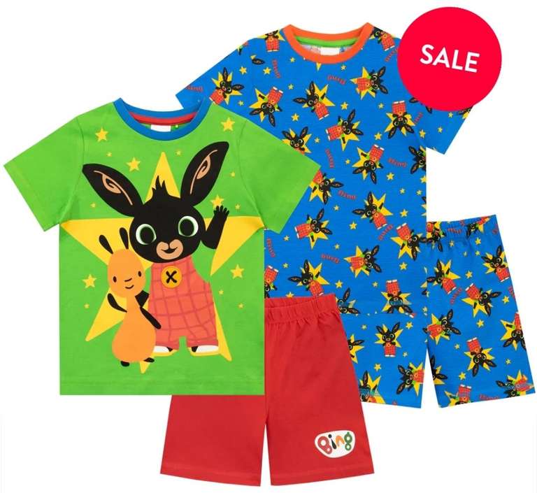 Upto 90% off Sale (£3.95 Delivery under £35 spend) eg Spirit Riding Free Top and Leggings Set Age 4-5 £2.95 at Character.com