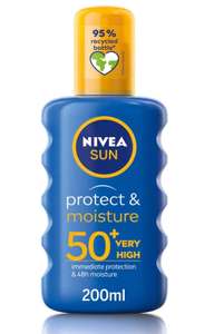 Sun cream reduced to clear in Tesco Narborough Road Leicester e.g Nivia sun protect & moisture spray SPF50 £1.25