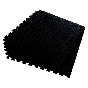 Floor Protection Black Interlocking floor tile 2.16m², Pack of 6 £11 (Free collection) @ B&Q
