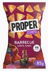 Proper Chips Barbeque Lentil Chips 85g - Instore (Grimsby)