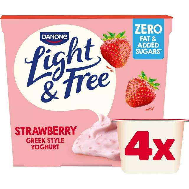 Light & Free Greek Style Yogurt £1.50 at Sainsbury's | Hotukdeals