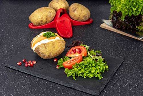 Good 2 Heat 4301 Microwave Potato Baker, Plastic, Red - £3.49 @ Amazon