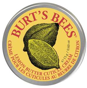 Burt's Bees Lemon Butter Cuticle Cream - 15g £3.00 Click & Collect @ Argos