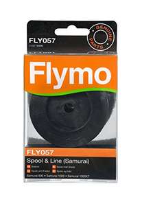 Flymo FLY057 Double Line Spool and Line to Suit Samurai 800/1000/1000XT - Black