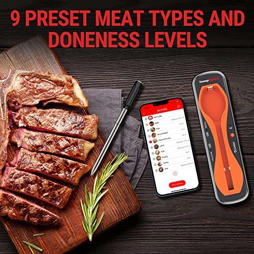 ThermoPro TempSpike 150m Range Truly Wireless Meat Thermometer £53.54 with code Sold by My iTronics and Fulfilled by Amazon