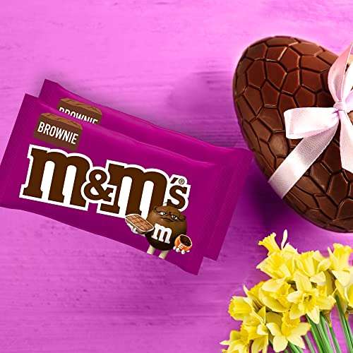 M&M's Chocolate Brownie Large Easter Egg + 2 Bags of M&M’s 222g - £2 @ Amazon