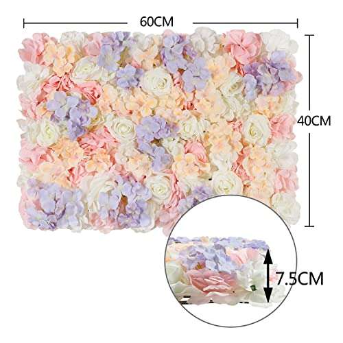 Famibay Flowers Panels Artificial Flowers Wall Pack of 2 £11.99 Sold by Pretty Decor and Fulfilled by Amazon