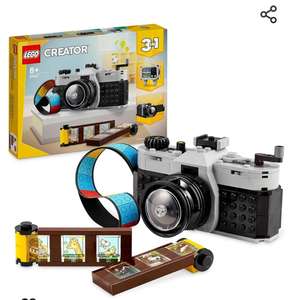 LEGO Creator 31147 3-in-1 Retro Camera Building Set - Free click & collect