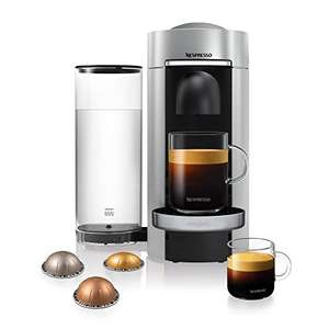 Nespresso Vertuo Plus 11386 Coffee Machine by Magimix, Silver, Chrome Finish + 50 Free Pods - £49 @ Amazon