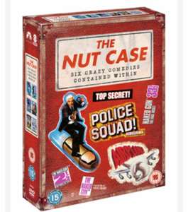 The Nut Case Comedy Collection DVD (Airplane/ Top Secret/Police Squad/Naked Gun Trilogy) USED