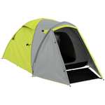 Outsunny 2-3 Man Camping Tent with Living Area, 2000mm Waterproof, Yellow - w/ Code, Sold By Out Sunny