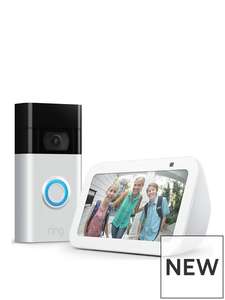 RING Video Doorbell with Amazon Echo Show 5