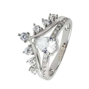 Revere Sterling Silver Cubic Zirconia Engagement Ring - £7.50 (Free Click & Collect) @ Argos