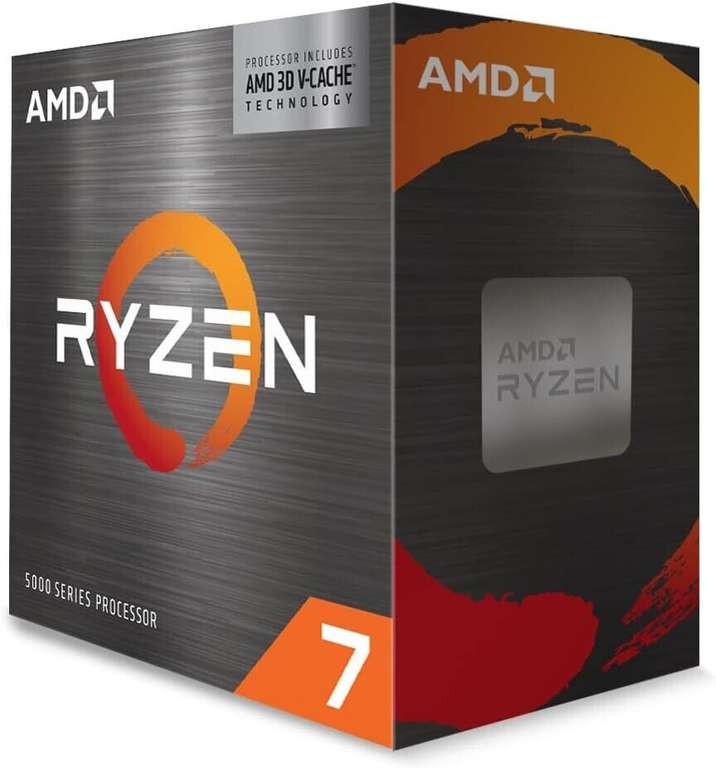 USED AMD Ryzen 7 5800X3D Processor - 8-core/16-thread, up to 4.5 GHz boost w/code - the-online-savings
