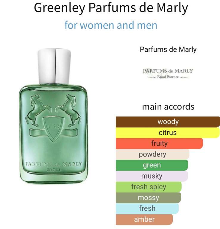 PARFUMS DE MARLY Greenley EDP 75ml - Free C&C