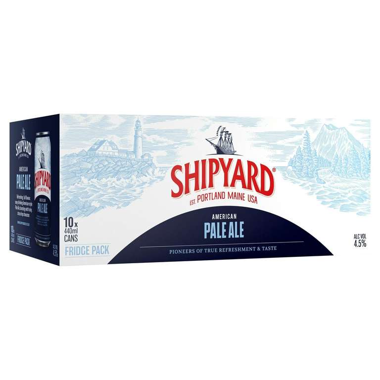 10x 440ml Shipyard American Pale Ale at Wandsworth Southside