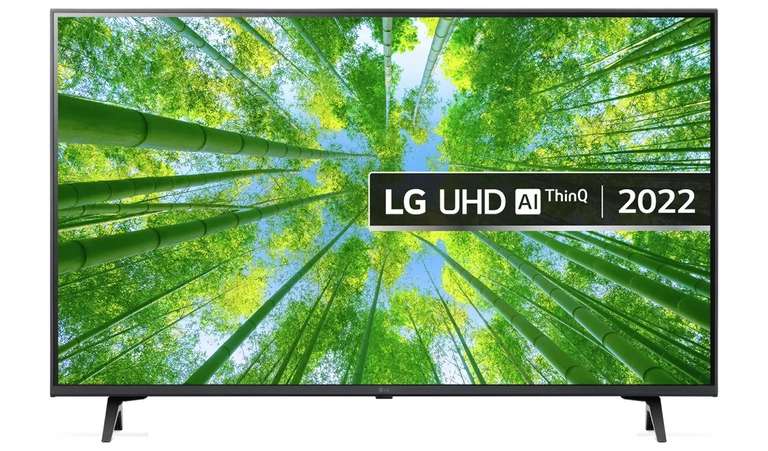 LG 43" 43UQ80006LB Smart 4K UHD HDR LED Freeview TV - £279 With Click & Collect @ Argos