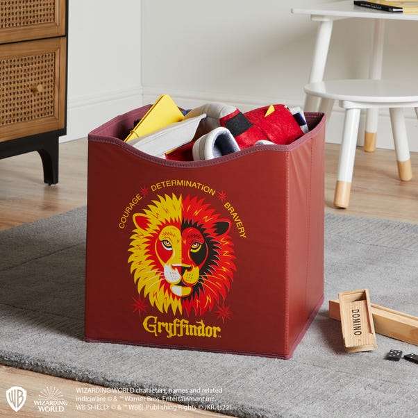 Harry Potter Storage Cube - Gryffindor / Hufflepuff / Ravenclaw / Slytherin - 33x33x38cm - £3 (Free Click and Collect) @ Dunelm