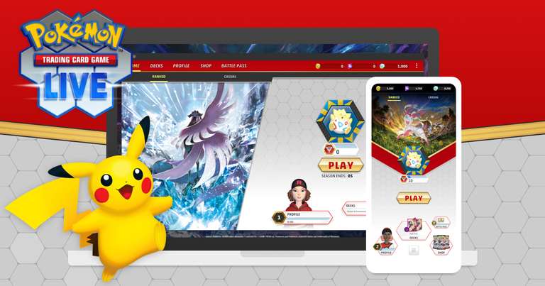 Pokémon TCG's free-to-play digital adaptation hits iOS, Android, Mac and PC 8th June + Free Virtual Gifts