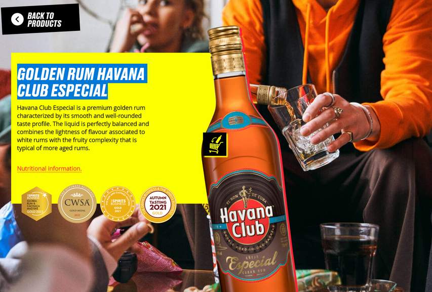 Havana Club - Rhum ambré - Anejo Especial - 70cl - 40° Havana Club