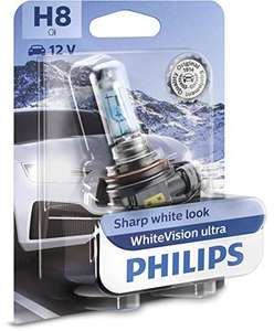 Philips WhiteVision Ultra H8 Car Headlight Bulb £11.52 @ Amazon