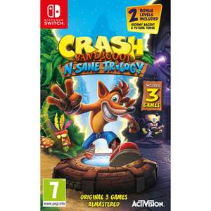 Crash Bandicoot N Sane Trilogy on Switch £16.95 @ The Game Collection